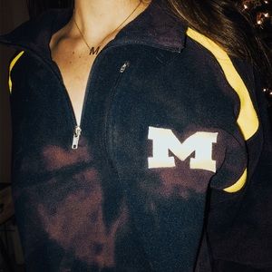 University of Michigan Vintage Bleached Fleece